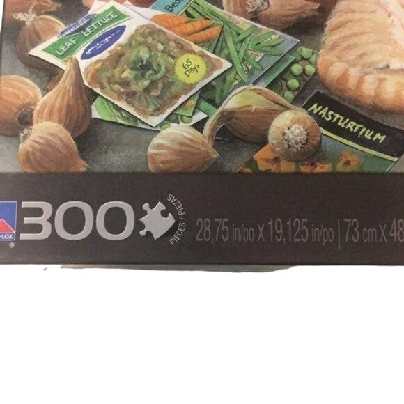 Sure-Grip 300 Piece Puzzle Nelson Flowers PotCat Gardening Extra Thick 2011 Used - Picture 5 of 9